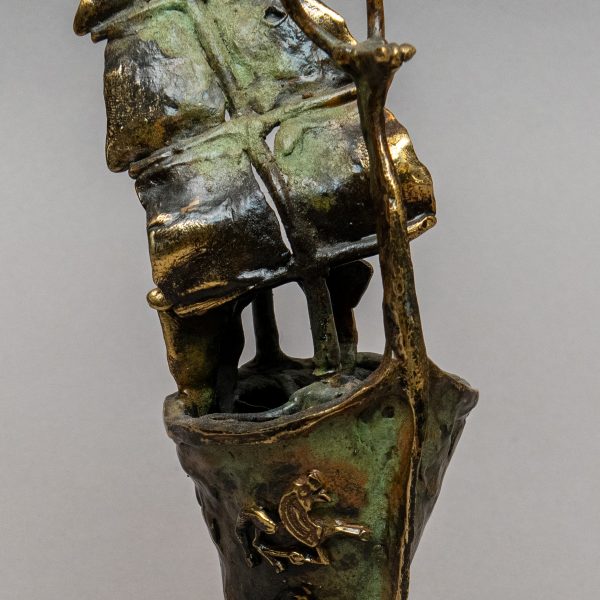 bronze mitological ship