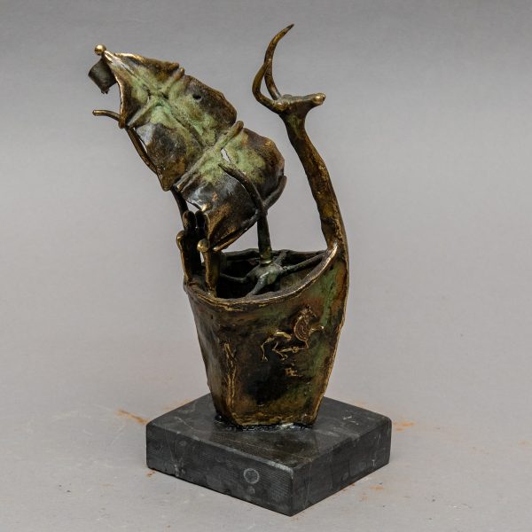 bronze mitological ship