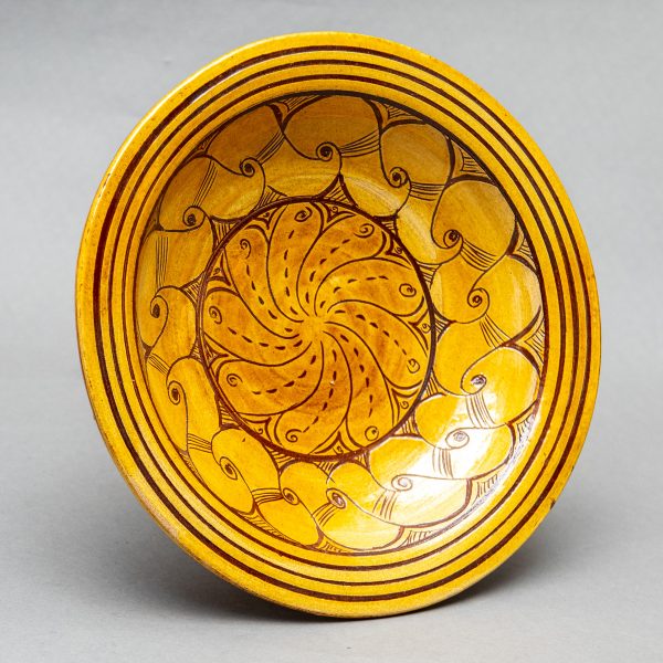 Yellow Ceramic Plate