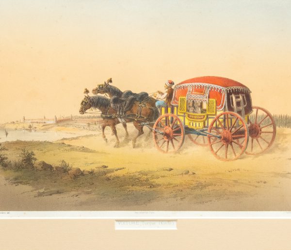 At arabası ve askerler