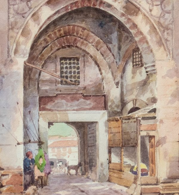Han Entrance Watercolor