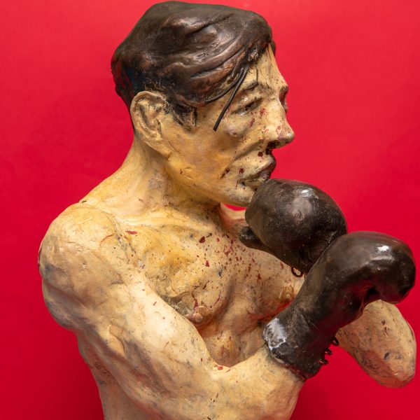 Bronz Boksör Heykel