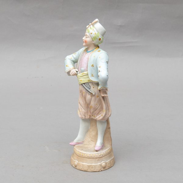 Porselen Avrupa Figür